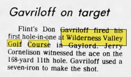 Black Forest At Wilderness Valley (Wilderness Valley Golf Course) - Jul 21 1979 Article (newer photo)